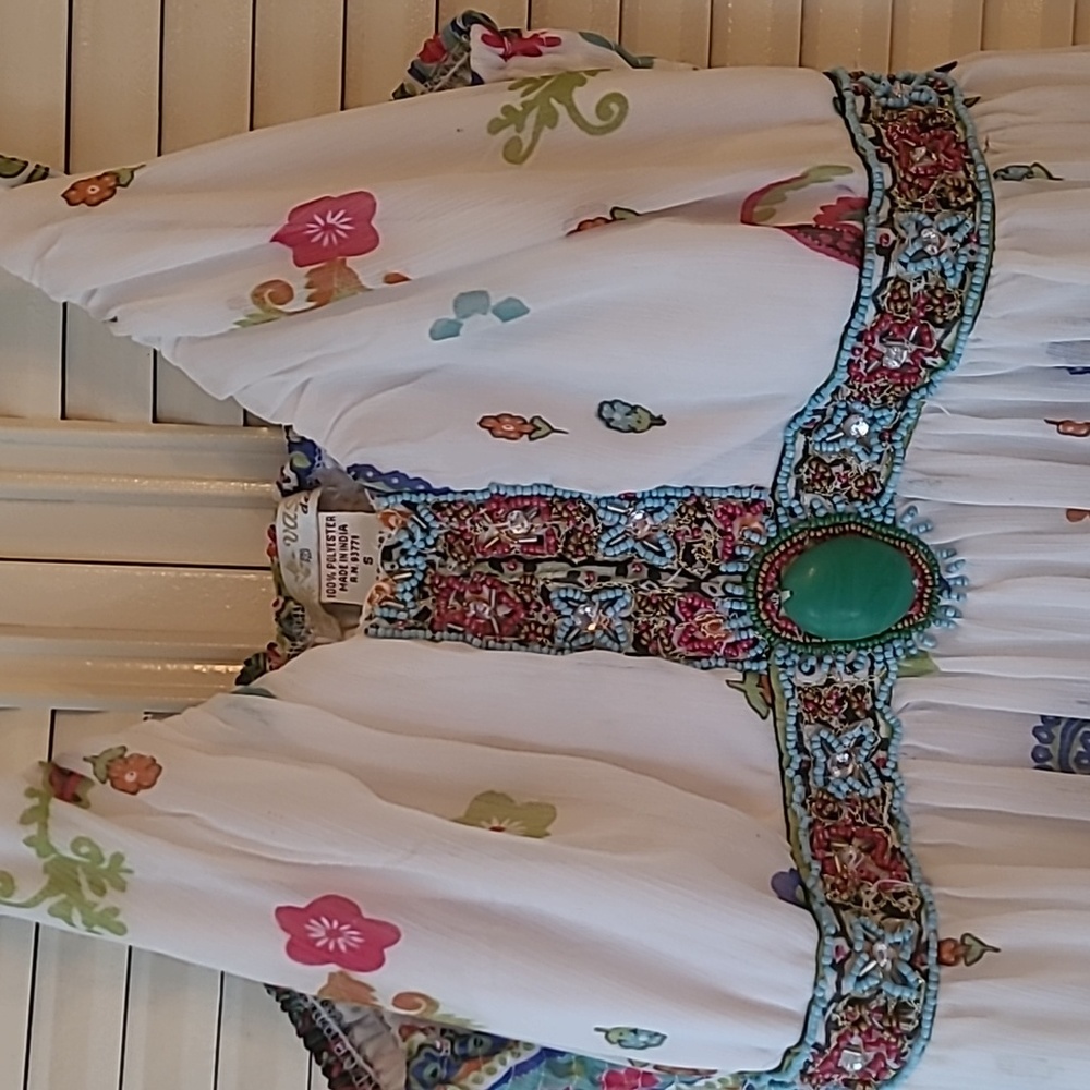 Vasna Desire made in India  100% polyester long sundress - Picture 2 of 4